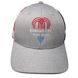 Kansas City Public Works Snapback Trucker Hat Multicolor One Size Kati